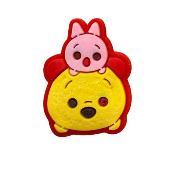 Two Winnie The Pooh & Piglet Croc Shoe Charms - Picture 2 of 4